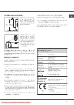 Preview for 51 page of Hotpoint Ariston AQLF9D 692 U Instructions For Installation And Use Manual