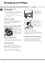 Preview for 34 page of Hotpoint Ariston AQUALTIS AQ102F 49 H Instructions For Installation And Use Manual