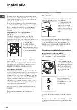 Preview for 38 page of Hotpoint Ariston AQUALTIS AQ102F 49 H Instructions For Installation And Use Manual