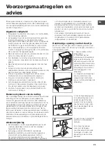 Preview for 45 page of Hotpoint Ariston AQUALTIS AQ102F 49 H Instructions For Installation And Use Manual