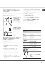 Preview for 51 page of Hotpoint Ariston AQUALTIS AQ102F 49 H Instructions For Installation And Use Manual