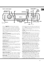 Preview for 5 page of Hotpoint Ariston AQUALTIS AQ103D 49 Instructions For Installation And Use Manual