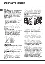 Preview for 32 page of Hotpoint Ariston AQUALTIS AQ103D 49 Instructions For Installation And Use Manual