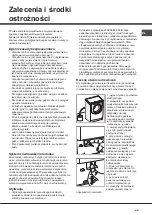 Preview for 45 page of Hotpoint Ariston AQUALTIS AQ103D 49 Instructions For Installation And Use Manual