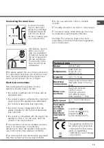 Предварительный просмотр 15 страницы Hotpoint Ariston AQUALTIS AQ105F 29D Instructions For Installation And Use Manual