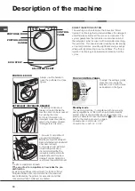 Preview for 18 page of Hotpoint Ariston AQUALTIS AQ107D 49D Instructions For Installation And Use Manual