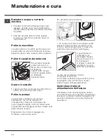 Preview for 16 page of Hotpoint Ariston AQUALTIS AQ113DA 697 Instructions For Installation And Use Manual