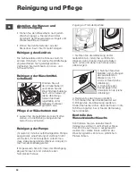 Preview for 28 page of Hotpoint Ariston AQUALTIS AQ113DA 697 Instructions For Installation And Use Manual