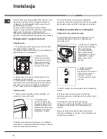 Preview for 14 page of Hotpoint Ariston AQUALTIS AQ114D 697D Instructions For Installation And Use Manual