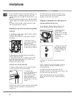 Preview for 26 page of Hotpoint Ariston AQUALTIS AQ114D 697D Instructions For Installation And Use Manual