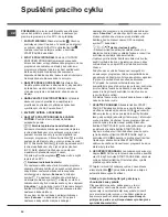 Preview for 30 page of Hotpoint Ariston AQUALTIS AQ114D 697D Instructions For Installation And Use Manual