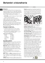 Preview for 8 page of Hotpoint Ariston AQUALTIS AQ114D 69D Instructions For Installation And Use Manual