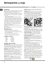 Preview for 56 page of Hotpoint Ariston AQUALTIS AQ114D 69D Instructions For Installation And Use Manual