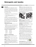 Preview for 8 page of Hotpoint Ariston AQUALTIS AQ83D 29 Instructions For Installation And Use Manual