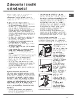 Preview for 33 page of Hotpoint Ariston AQUALTIS AQ83F 29 Instructions For Installation And Use Manual