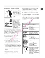 Preview for 3 page of Hotpoint Ariston AQUALTIS AQ83L 29 Instructions For Installation And Use Manual