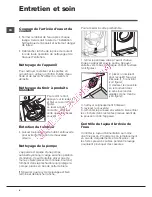 Preview for 4 page of Hotpoint Ariston AQUALTIS AQ83L 29 Instructions For Installation And Use Manual