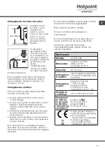 Предварительный просмотр 3 страницы Hotpoint Ariston AQUALTIS AQ97D 49D User Manual