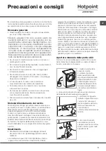 Предварительный просмотр 5 страницы Hotpoint Ariston AQUALTIS AQ97D 49D User Manual