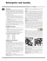 Preview for 8 page of Hotpoint Ariston AQUALTIS AQ9D 292 I Instructions For Installation And Use Manual