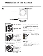 Preview for 4 page of Hotpoint Ariston AQUALTIS AQ9D 48 X Instructions For Installation And Use Manual