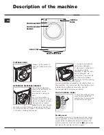 Предварительный просмотр 4 страницы Hotpoint Ariston AQUALTIS AQ9D 691 U Instructions For Installation And Use Manual