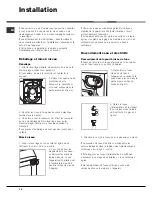 Предварительный просмотр 14 страницы Hotpoint Ariston AQUALTIS AQ9D 691 U Instructions For Installation And Use Manual