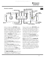 Preview for 17 page of Hotpoint Ariston AQUALTIS AQ9F 49 U Instructions For Installation And Use Manual