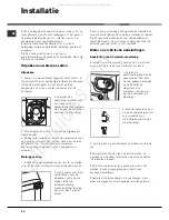 Preview for 26 page of Hotpoint Ariston AQUALTIS AQ9F 49 U Instructions For Installation And Use Manual