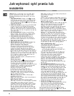 Preview for 20 page of Hotpoint Ariston AQUALTIS AQD1070D 49 Instructions For Installation And Use Manual