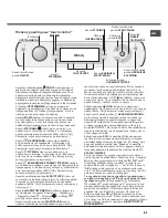 Preview for 31 page of Hotpoint Ariston AQUALTIS AQD1070D 49 Instructions For Installation And Use Manual