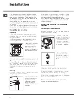 Preview for 2 page of Hotpoint Ariston AQUALTIS aqd1071d 69 Instructions For Installation And Use Manual