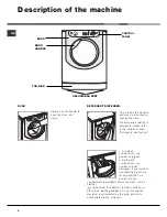 Предварительный просмотр 4 страницы Hotpoint Ariston Aqualtis AQGL 109 Instruction Booklet