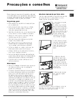 Предварительный просмотр 21 страницы Hotpoint Ariston Aqualtis AQGL 109 Instruction Booklet