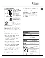 Предварительный просмотр 27 страницы Hotpoint Ariston Aqualtis AQGL 109 Instruction Booklet