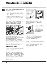 Preview for 44 page of Hotpoint Ariston Aqualtis AQLF9F 69 U Instructions For Installation And Use Manual