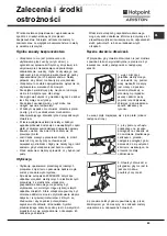 Предварительный просмотр 59 страницы Hotpoint Ariston Aqualtis AQLF9F 69 U Instructions For Installation And Use Manual