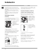 Preview for 14 page of Hotpoint Ariston AQUALTIS AQM8F 49 U Instructions For Installation And Use Manual