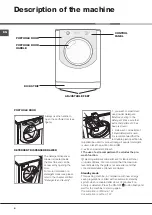 Предварительный просмотр 4 страницы Hotpoint Ariston AQUALTIS AQS62L 09 Instructions For Installation And Use Manual