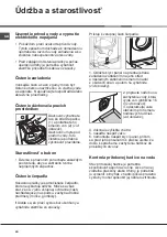 Preview for 40 page of Hotpoint Ariston AQUALTIS AQS82D 29 Instructions For Installation And Use Manual