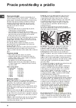 Preview for 46 page of Hotpoint Ariston AQUALTIS AQS82D 29 Instructions For Installation And Use Manual