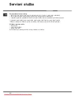 Preview for 24 page of Hotpoint Ariston Aqualtis AQSD 291 U Instructions For Installation And Use Manual