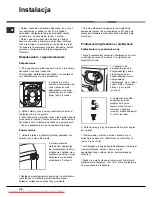 Preview for 38 page of Hotpoint Ariston Aqualtis AQSD 291 U Instructions For Installation And Use Manual