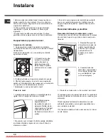 Preview for 50 page of Hotpoint Ariston Aqualtis AQSD 291 U Instructions For Installation And Use Manual