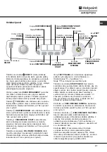 Preview for 41 page of Hotpoint Ariston aqualtis AQSF 29 U Instructions For Installation And Use Manual