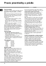 Preview for 44 page of Hotpoint Ariston aqualtis AQSF 29 U Instructions For Installation And Use Manual