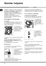 Preview for 50 page of Hotpoint Ariston aqualtis AQSF 29 U Instructions For Installation And Use Manual