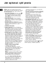 Preview for 30 page of Hotpoint Ariston AQUALTIS AQSL 09 U Instructions For Installation And Use Manual