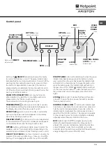 Preview for 19 page of Hotpoint Ariston AQUALTIS PWAQ92F29 Instructions For Installation And Use Manual