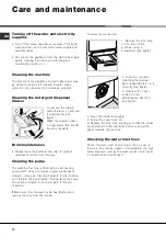 Preview for 10 page of Hotpoint Ariston AQXXF 129 H Instruction Booklet